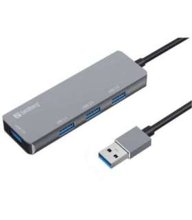 Sandberg 333-67 USB-A Hub 1xUSB3.0+3x2.0 SAVER