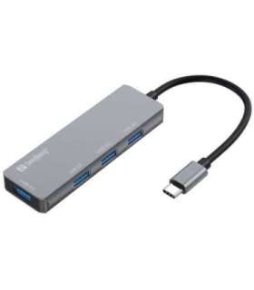 Sandberg 336-32 USB-C Hub 1xUSB3.0+3x2.0 Saver