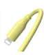 Tellur Silicone USB to Lightning Cable 3A 1m Yellow