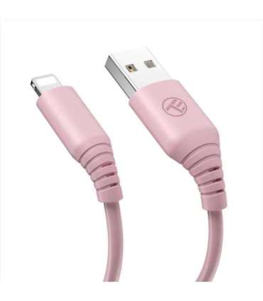 Tellur Silicone USB to Lightning Cable 3A 1m Pink