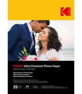 Kodak Ultra Prem Photo 280g 10.4 Glossy A4x25