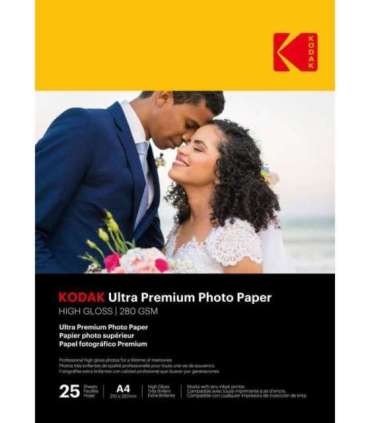 Kodak Ultra Prem Photo 280g 10.4 Glossy A4x25