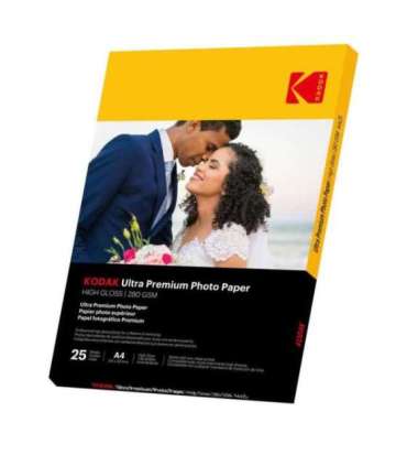 Kodak Ultra Prem Photo 280g 10.4 Glossy A4x25