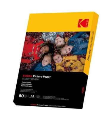 Kodak 180gsm 9.1 mil Glossy A4x50