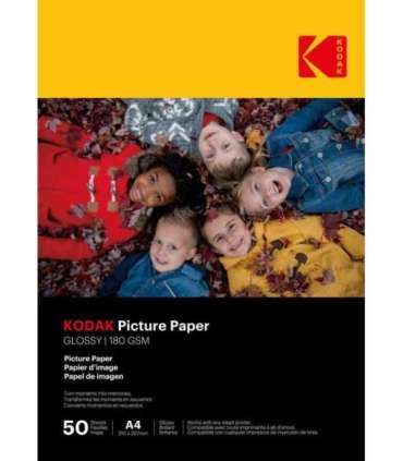 Kodak 180gsm 9.1 mil Glossy A4x50