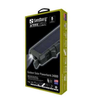 Sandberg 420-38 Outdoor Solar Powerbank 24000