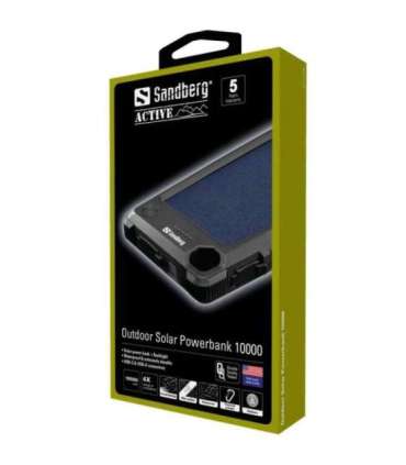 Sandberg 420-53 Outdoor Solar Powerbank 10000mAh