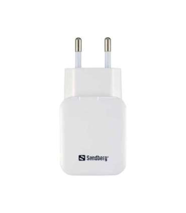 Sandberg 440-57 AC Charger Dual USB 2.4+1A EU
