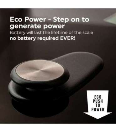 Salter 9224 BK3RFEU16 Eco Power Digital Bathroom Scale Black