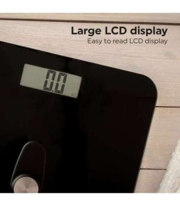 Salter 9224 BK3RFEU16 Eco Power Digital Bathroom Scale Black