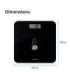 Salter 9224 BK3RFEU16 Eco Power Digital Bathroom Scale Black