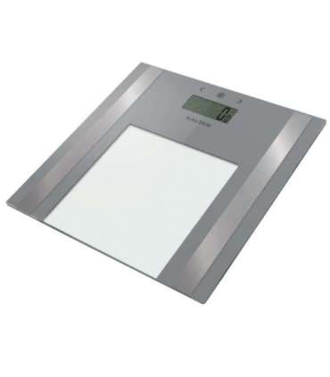 Salter 9158 SV3R Ultra Slim Glass Analyser Scale silver