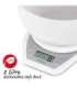 Salter 1024 WHDR14 Digital Kitchen Scales with Dual Pour Mixing Bowl White