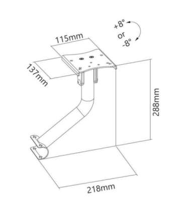White Shark RSC-A01 Gear Shifter Mount for RSC-303
