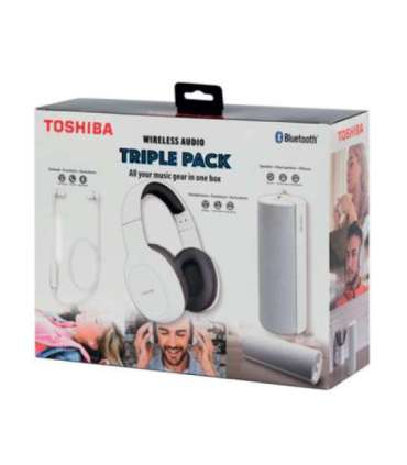 Toshiba Wireless Audio Triple Pack HSP-3P19 White