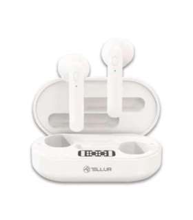 Tellur Flip True Wireless Earphones White