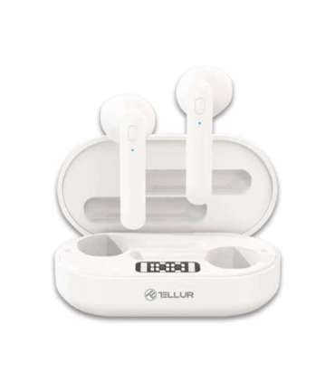 Tellur Flip True Wireless Earphones White