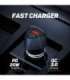 Tellur FCC10 car charger 38W, 6A (PD20W + QC3.0) black