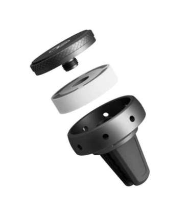 Tellur FreshDot Car Phone Holder Magnetic, Fragrance Kit Antitabac, Air Vent Mount Grey