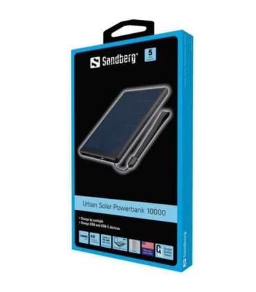 Sandberg 420-54 Urban Solar Powerbank 10000