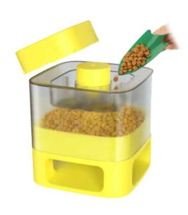Doggy Village MT7130Y Pet Auto-Buffet yellow