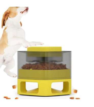 Doggy Village MT7130Y Pet Auto-Buffet yellow