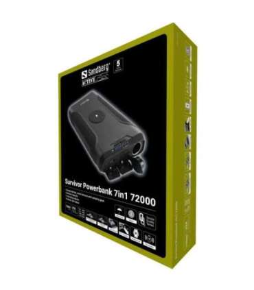 Sandberg 420-64 Survivor Powerbank 7in1 72000mAh