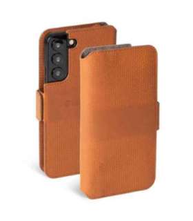 Krusell Leather PhoneWallet Samsung Galaxy S22+ cognac (62468)