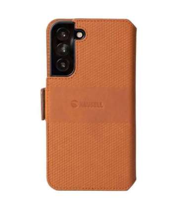 Krusell Leather PhoneWallet Samsung Galaxy S22+ cognac (62468)