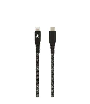 Tellur Green Data cable Type-C to Lightning 3A PD60W 1m nylon black