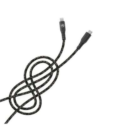 Tellur Green Data cable Type-C to Lightning 3A PD60W 1m nylon black