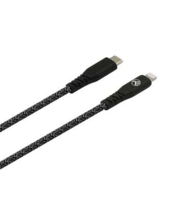 Tellur Green Data cable Type-C to Lightning 3A PD60W 1m nylon black