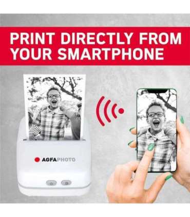 AgfaPhoto Realpix Pocket Printer white APOCPWH