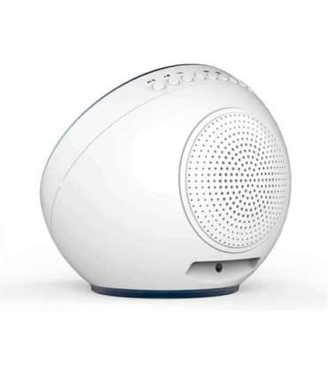 Nasa WSP1500 white Weather Station/Speaker BT Moon