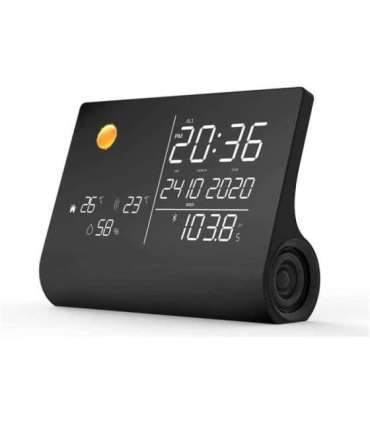 Nasa WSP1300 Black Weather Station/Speaker BT