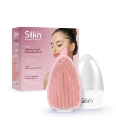 Silkn FB1PE1P001 Bright Silicone Facial Cleansing Brush