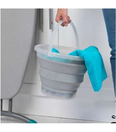 Beldray LA084354GRYBEU7 Glisten Glitter Collapsible bucket 10L