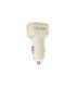 Tellur Green car charger, 36W, 6A (PD18W + QC3.0) cream