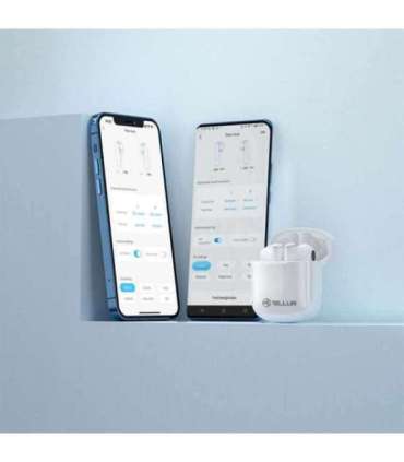 Tellur Aura True Wireless Earphones APP White