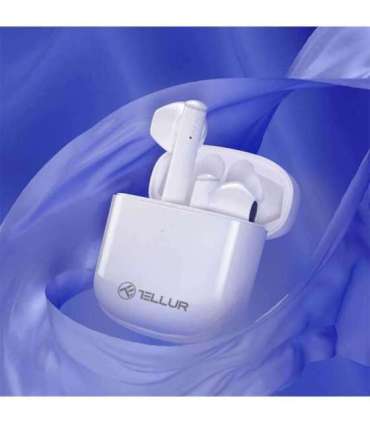 Tellur Aura True Wireless Earphones APP White