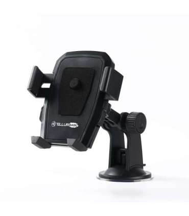 Tellur Basic MCH5 Car phone holder for windshield black