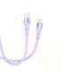 Tellur Silicone Type-C to Lightning Cable PD30W 1m Purple