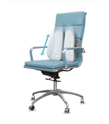 Homedics ER-BS200H Back Support Cushion with Cover + Heat