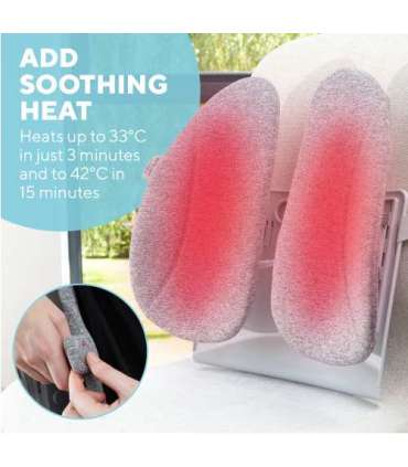 Homedics ER-BS200H Back Support Cushion with Cover + Heat