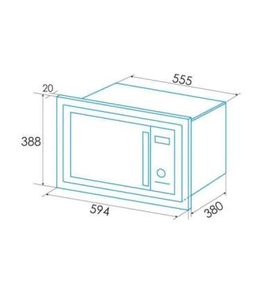 Edesa EMW-2530-IG WH