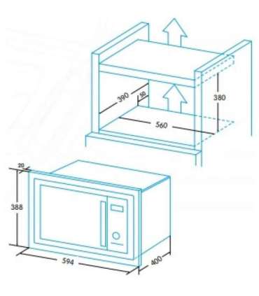 Edesa EMW-2530-IG BK