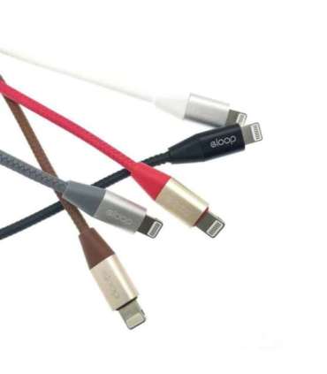 Orsen S31 Lightning Cable 2.1A 1.2m black