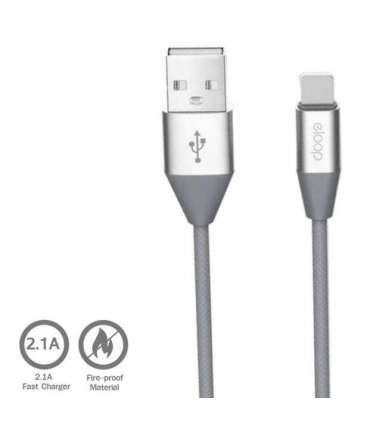Orsen S33 Type-C Data Cable 2.1A 1.2m grey
