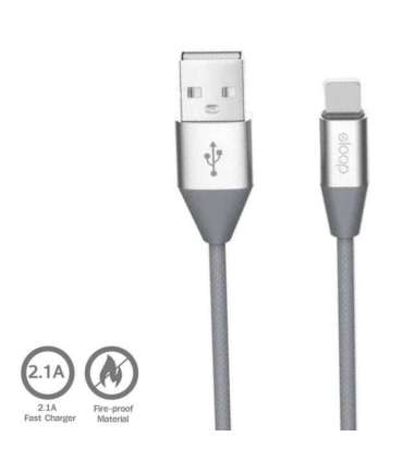 Orsen S32 Micro Data Cable 2.1A 1.2m grey