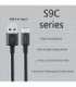 Orsen S9C USB A and Type C 2.1A 1m black